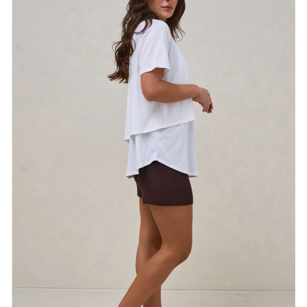 Bae. The Label Me And You Nursing Tee - White